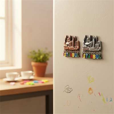 Sarkaçlı İstanbul Temalı Magnet