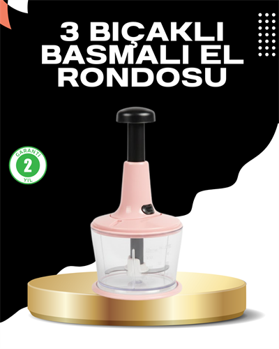 Sebze Soğan Doğrayıcı Manuel Güçlü Gövdeli