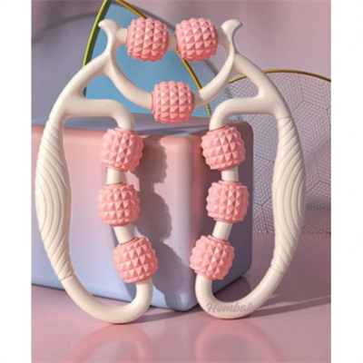 Selülit Masaj Aleti 9 Tekerlekli Lenf Drenaj Rulosu