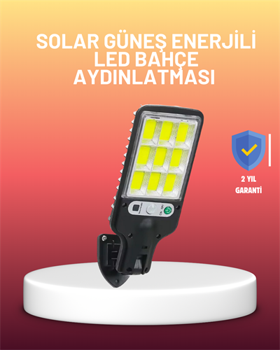 Sensörlü Bahçe ve Duvar Lambası Zahmetsiz Çözüm
