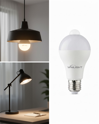 Sensörlü LED Lamba Otomatik Algılama Enerji Tasarruflu Aydınlatma