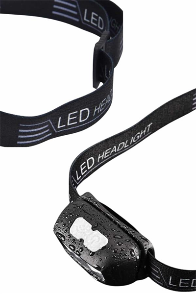 Sensörlü Şarjlı Type-c Şarj Işıklı Kafa Lambası Kamp Lambası