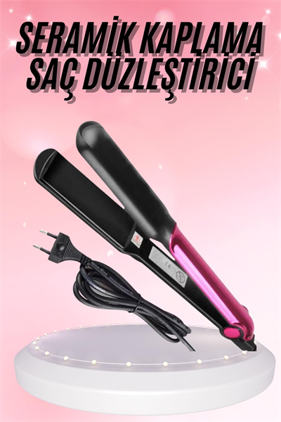 Seramik Düzleştirici İyon Özellikli Profesyonel Günlük Kullanımı Uygun