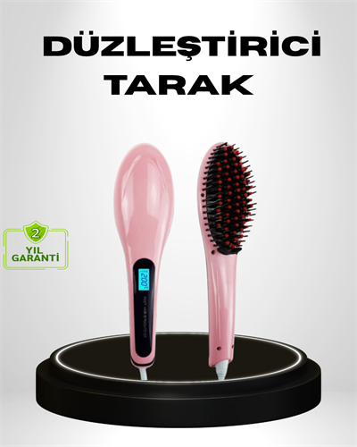 Seramik Plakalı Elektrikli Saç Düzleştirici – Hızlı Isınma, Uzun Kablo, 25W–39W Güç