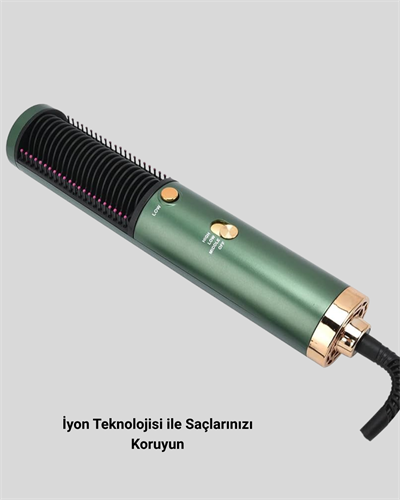 Seramik Plakalı Saç Düzleştirici – 200°C Ayarlanabilir Isı, İyon Teknolojisi