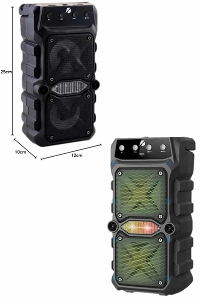 Ses Bombası Kablosuz Bluetooth Hoparlör Çift Çıkışlı Yüksek Ses Kaliteli Hoparlör