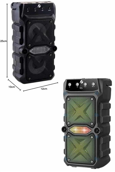 Ses Bombası Kablosuz Bluetooth Hoparlör Çift Çıkışlı Yüksek Ses Kaliteli Hoparlör