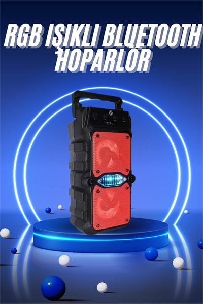 Ses Bombası Kablosuz Bluetooth Hoparlör Çift Çıkışlı Yüksek Ses Kaliteli Hoparlör