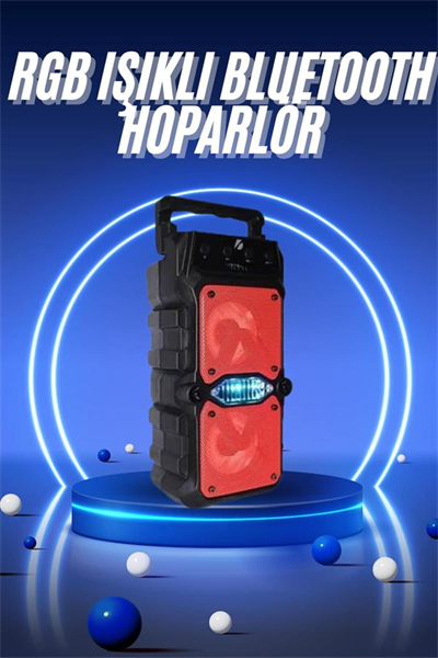 Ses Bombası Kablosuz Bluetooth Hoparlör Çift Çıkışlı Yüksek Ses Kaliteli Hoparlör