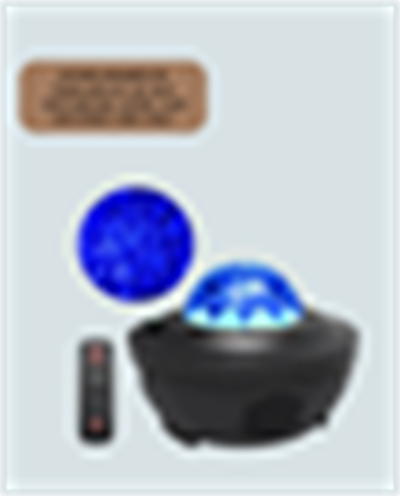 Sesle Aktive Olabilen Uzaktan Kumandalı Ayarlanabilir Galaxy Gece Lambası