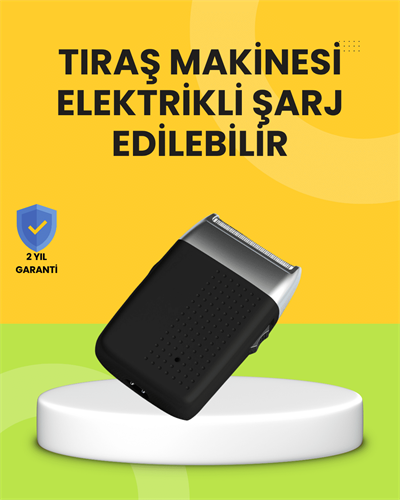 Sessiz, Güçlü ve Şık: Erkeklere Özel Şarjlı Tıraş Makinesi