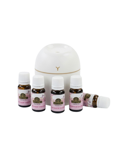 Sessiz Mini Nemlendirici 5 Esans Hediyeli USB Bağlantılı LED Işıklı Buhar Makinesi