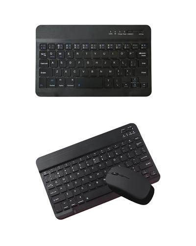 Sessiz Tuşlu Kablosuz Klavye Mouse Seti Çoklu Cihaz Uyumlu