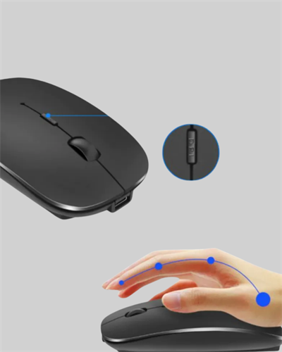 Sessiz ve Ergonomik Mouse – USB Bağlantılı ve DPI Ayarlı