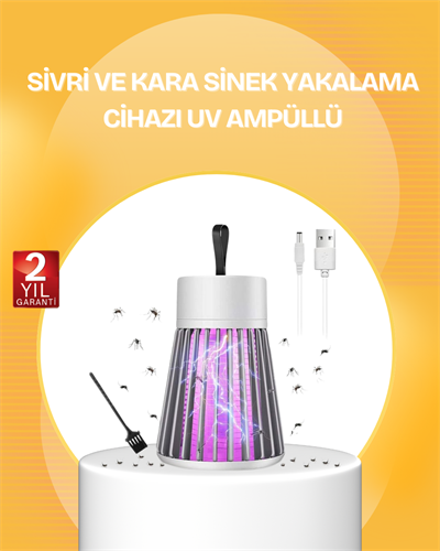 Sessiz ve Güvenli Sivrisinek Kovucu Lamba
