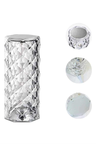 Sevgililer Gününe Özel Romantik Kristal Gece Lambası Sevgiliye Hediye