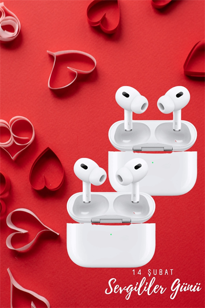 Sevgiliye Hediye Çift Kulaklığı Yeni Nesil Pro Kulaklık Sevgililer Gününe Özel Kampanya