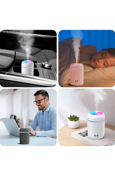 Sevgiliye Hediye Led Işıklı Hava Nemlendirici USB Şarjlı Sevgiliye Özel