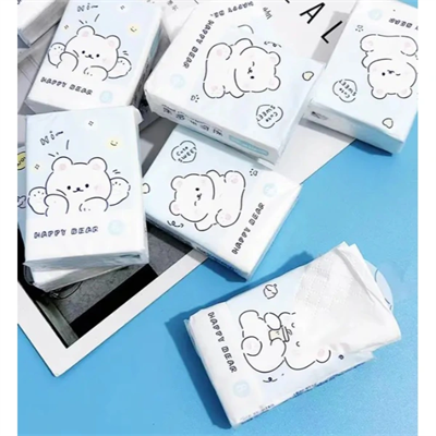 Sevimli Figürlü Çocuk Mendili 9lu Paket