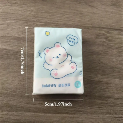 Sevimli Figürlü Çocuk Mendili 9lu Paket