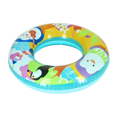 Sevimli Hayvanlar Desenli Çocuk Deniz Simidi (3-6 Yaş)