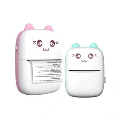 Sevimli Mini Taşınabilir Yazıcı Printer