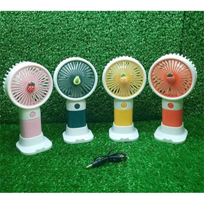 Sevimli Tasarımlı Telefon Tutuculu El Fanı