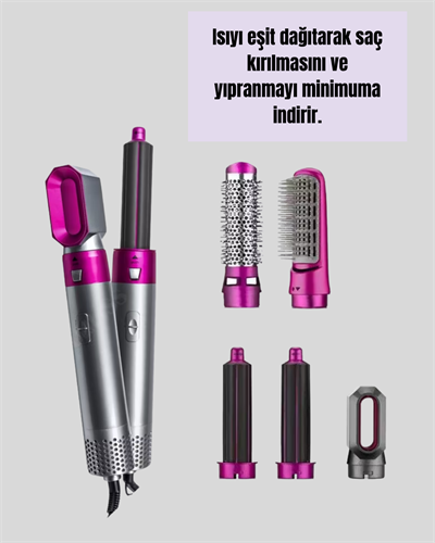 Seyahat Boyu Taşınabilir Profesyonel Saç Şekillendirici Set