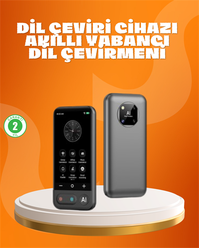 Seyahat ve İş İçin Çok Dilli Taşınabilir Çeviri Makinesi