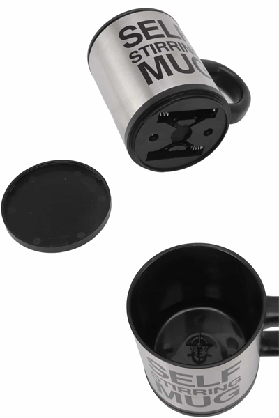 Sıcak Tutan Termos Bardak Kendi Kendini Karıştıran Mikser Kupa