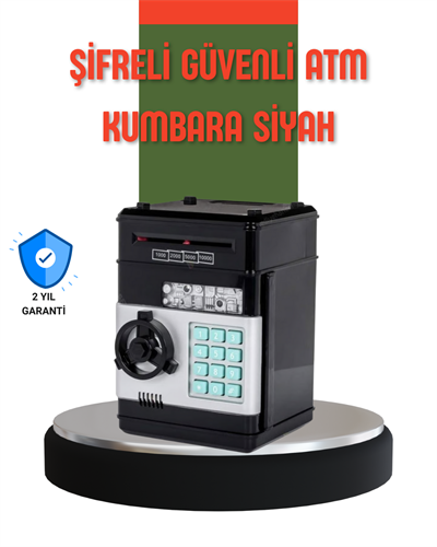 Şifreli ATM Kasa Görünümlü Para Biriktirme Kumbarası