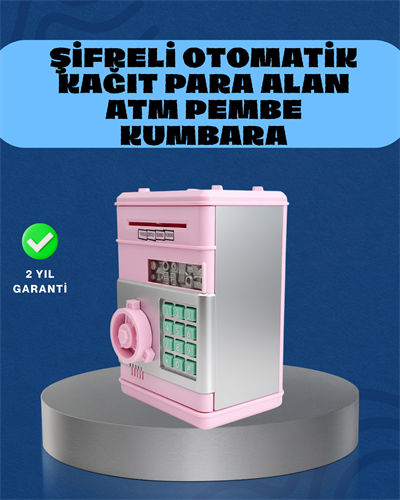 Şifreli Elektronik Para Biriktirme Kumbarası Büyük Kapasiteli