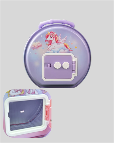 Şifreli Mini Çocuk Kasası Metal Gövde Güvenli Saklama