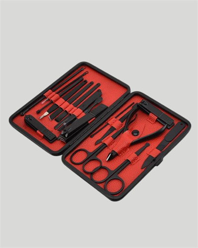 Şık Kutu Tasarımlı 17 Parça Manikür Pedikür Seti Dayanıklı ve Hijyenik