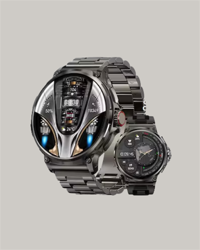 Şık Metal Kasa ve Değiştirilebilir Kordonlarla SW80 Smartwatch