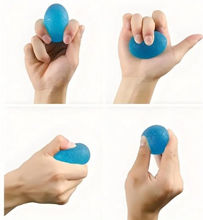 Silikon El Egzersiz Topu Dayanıklı Ergonomik ve Rahat Kullanım
