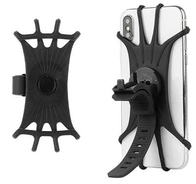 Silikon Esnek Bisiklet Telefon Tutucu