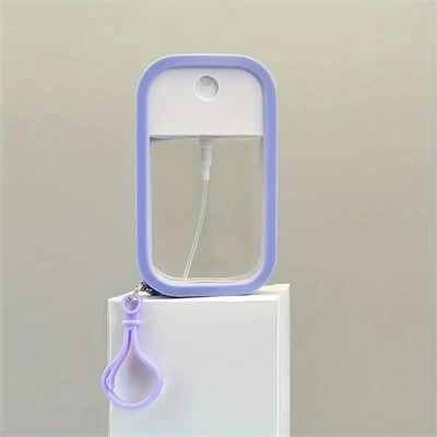 Silikon Kılıflı Anahtarlıklı Sprey Şişesi