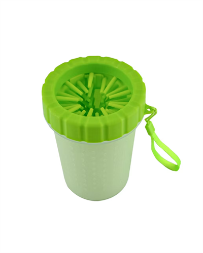 Silikon Kıllı Köpek Pati Temizleme Kabı Orta Büyük Irklar İçin Taşınabilir