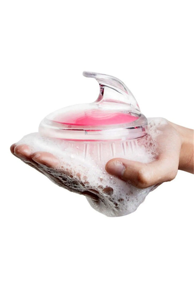 Silikon Yumuşak Duş Saç Fırçası