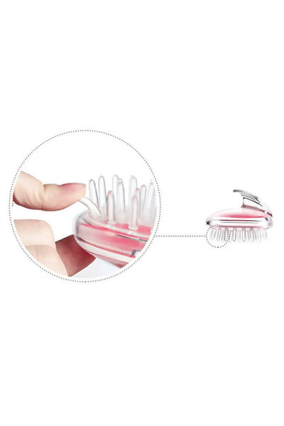 Silikon Yumuşak Duş Saç Fırçası