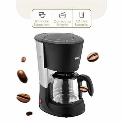 Sinbo 2si 1 Arada Filtre Kahve Ve Çay Demleme Makinesi