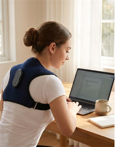 Sırt ve Omurga İçin Akıllı Masajlı Duruş Destek Kemeri