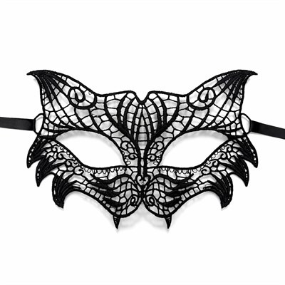 Siyah Dantel Venedik Maskesi Kadın – Zarif Parti & Balo Maskesi 3 No