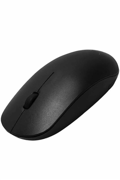 Siyah Kablosuz Mouse Wireless Mouse Minimal Tasarım