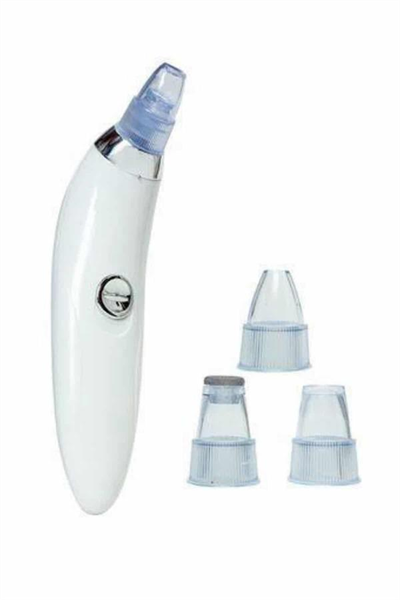 Siyah Nokta Temizleme Cihazı 4 Başlıklı Vakumlu Pilli Ölü Deri Arındırma