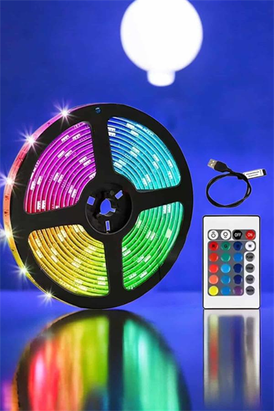 Smart Şerit Led TV Arkası Renkli Kumandalı 10 Metre