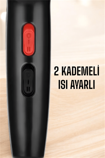 Soğuk ve Sıcak Üfleme Özellikli AC Motorlu Saç Kurutma Makinesi