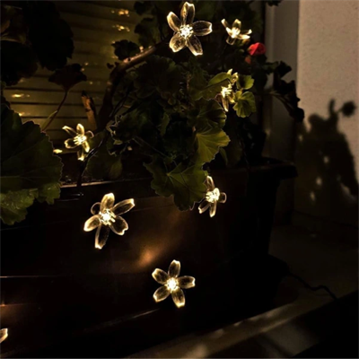 Solar 5m 50 Led Papatya Gün Işığı 8 Fonksiyonlu