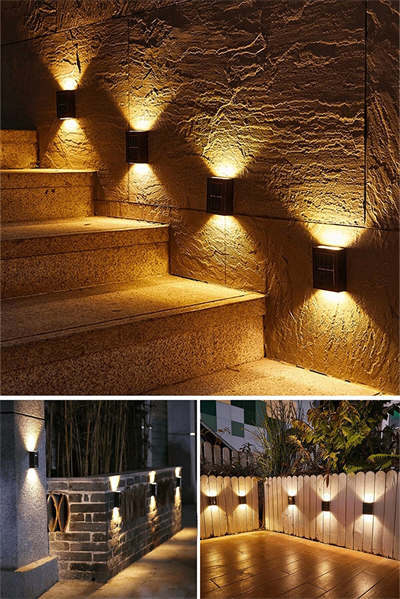 Solar Aplik Çift Taraflı Lamba